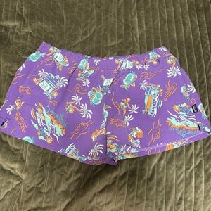 Patagonia Purple Barely Baggies 2.5” Patterned Women's Shorts